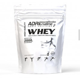 Adrenaline Sport Nutrition 100% Whey Protein Concentrate 2000 g /66 servings/ Chocolate