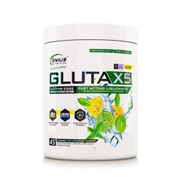 Genius Nutrition Gluta-X5 405 g /45 servings/ Icy Lemonade