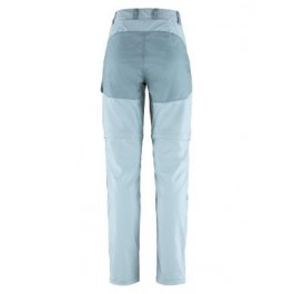   Fjallraven Abisko Midsummer Zip Off Trousers W S Mineral Blue/Clay Blue