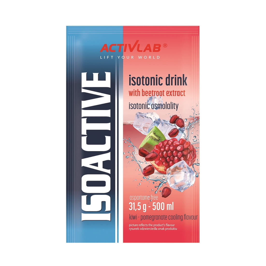 Activlab ISO Active 31,5 g /sample/ Kiwi Pomegranate Cooling - зображення 1