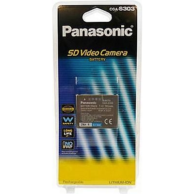  Аккумулятор типа Panasonic CGA-S303 - зображення 1