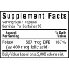 Bluebonnet Nutrition Folic Acid 400 mcg 90 caps - зображення 2