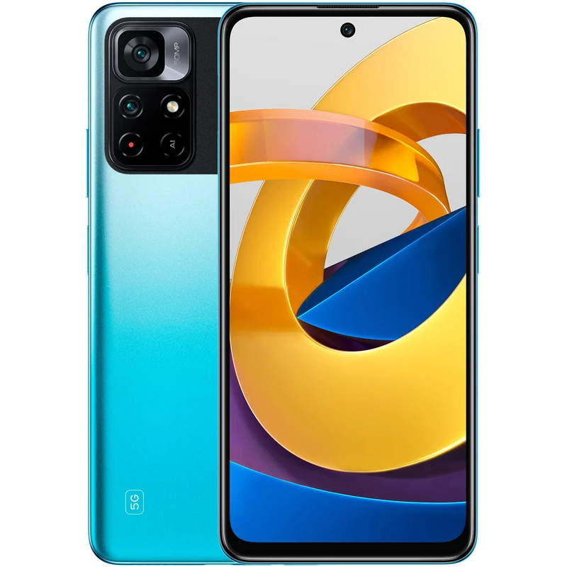Xiaomi Poco M4 Pro 5G 4/64GB Cool Blue - зображення 1