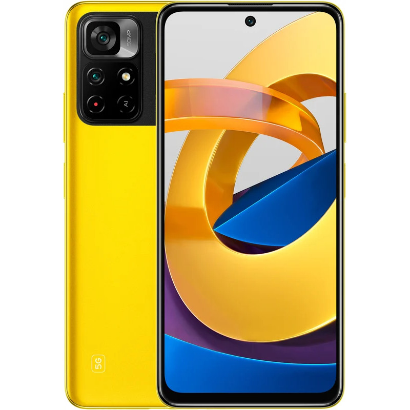 Xiaomi Poco M4 Pro 5G 4/64GB Poco Yellow - зображення 1