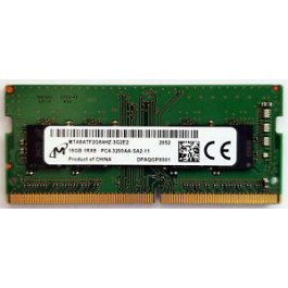 Micron 16 GB SO-DIMM DDR4 3200 MHz (MTA8ATF2G64HZ-3G2E2)