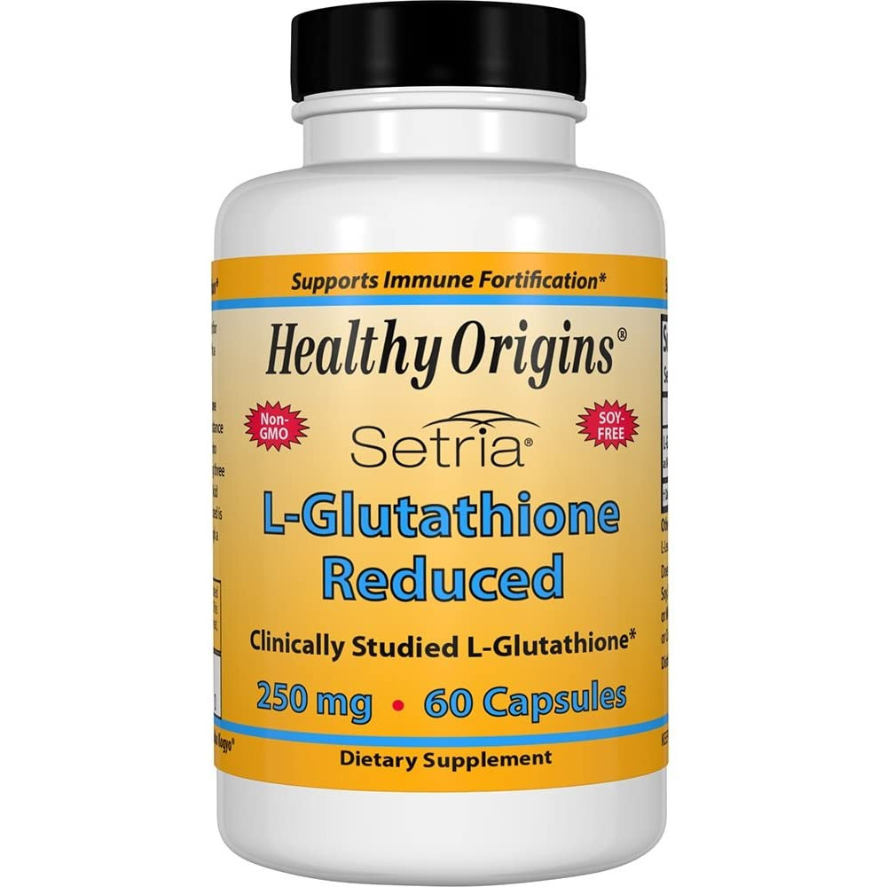 Healthy Origins Setria L-Glutathione Reduced 250 mg 60 caps - зображення 1