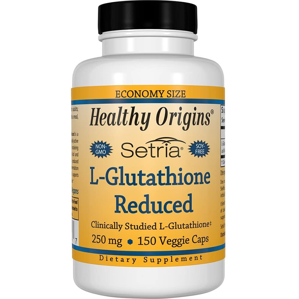 Healthy Origins Setria L-Glutathione Reduced 250 mg 150 caps - зображення 1