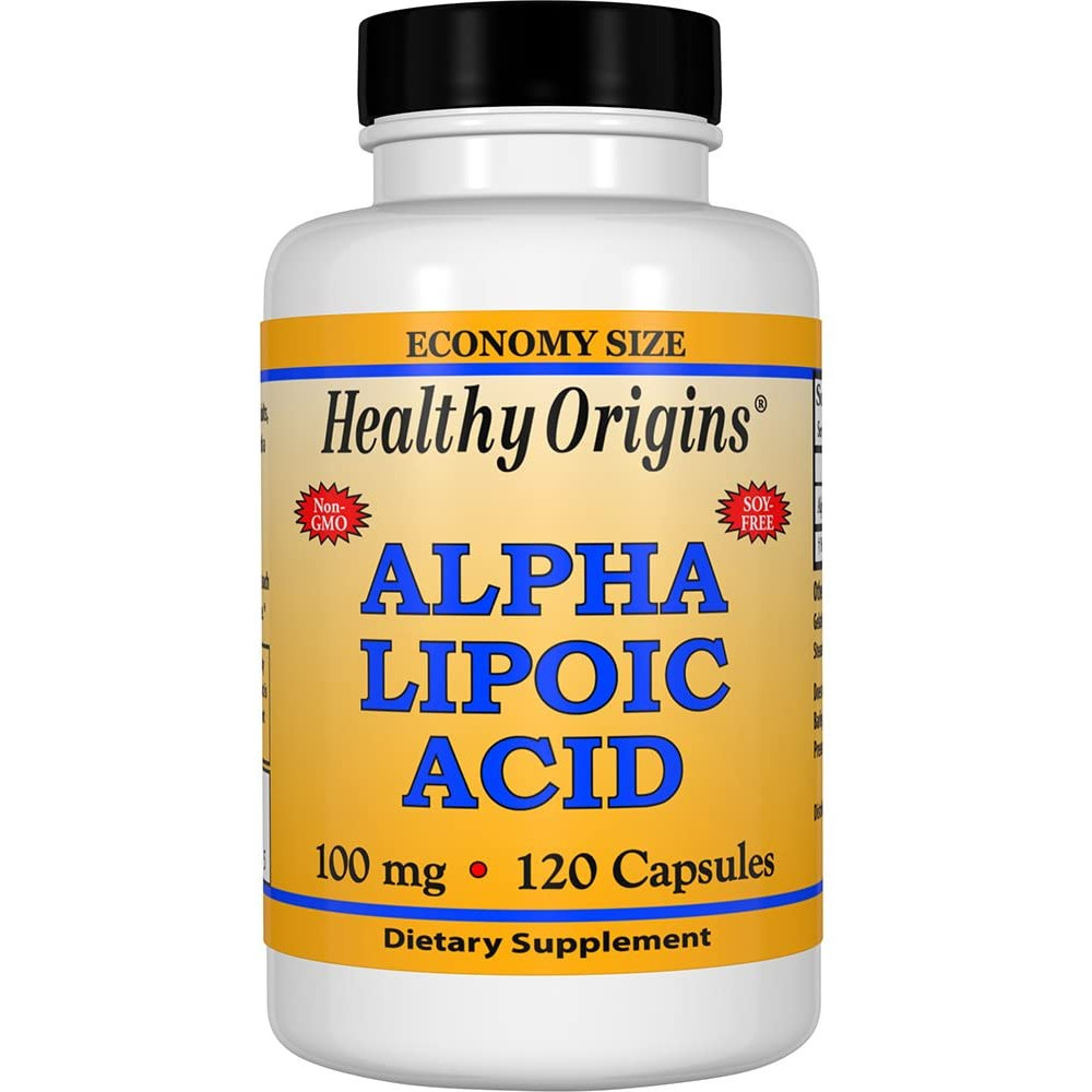 Healthy Origins Alpha Lipoic Acid 100 mg 120 caps - зображення 1