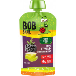   Bob Snail Пюре фруктовое Смузи Груша-Лесная Ежевика 120 г