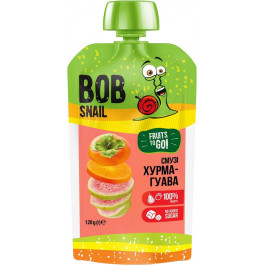 Bob Snail Пюре фруктовое Смузи Хурма-гуава 120 г