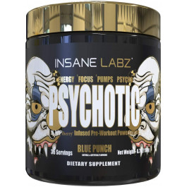 Insane Labz Psychotic Gold 190 g /35 servings/ Blue Punch