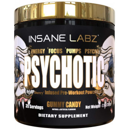 Insane Labz Psychotic Gold 204 g /35 servings/ Cherry Bomb