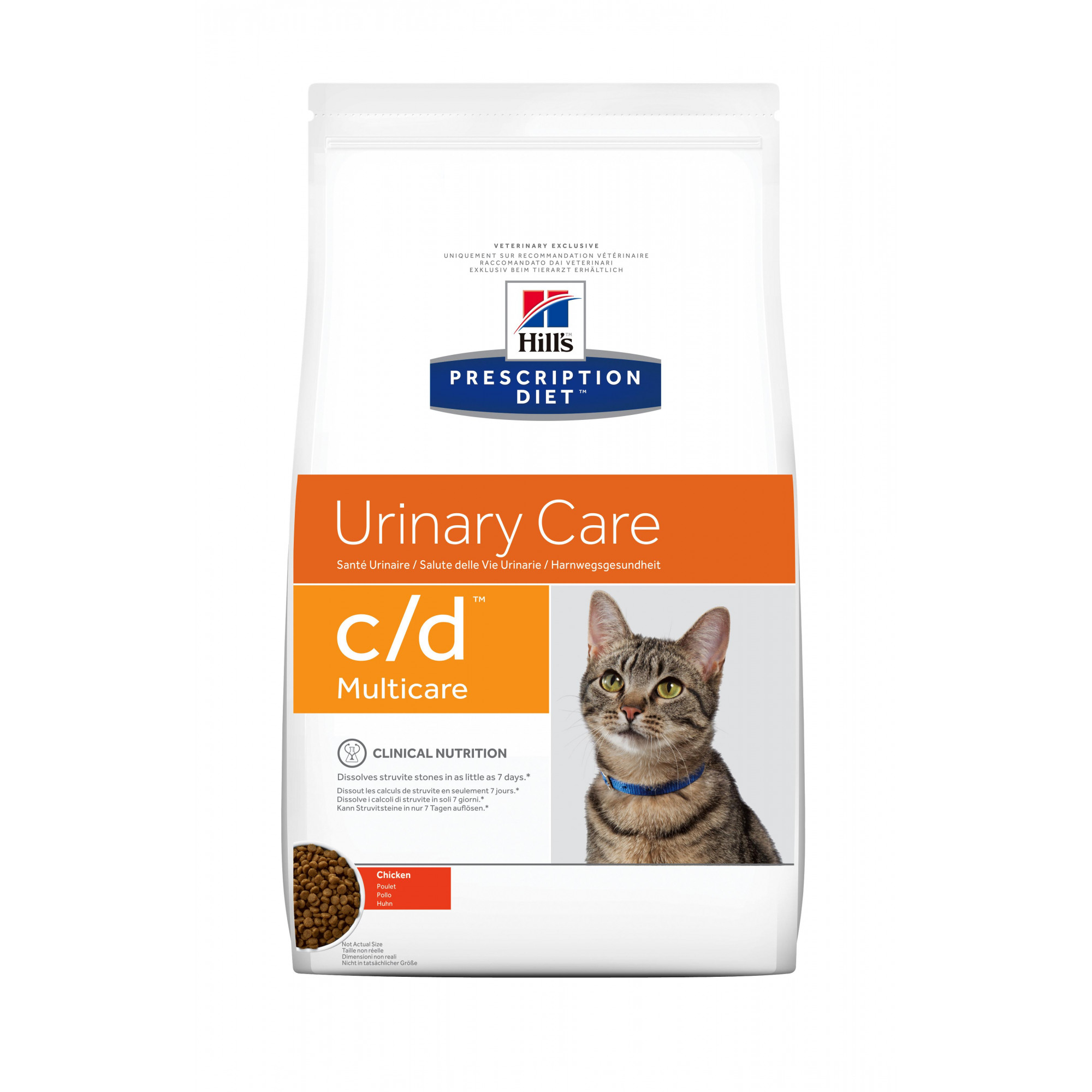 Hill's Prescription Diet Feline c/d Multicare Urinary Care Chicken 1,5 кг (605875) - зображення 1