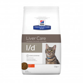 Hill's Prescription Diet Feline l/d Liver Care 1,5 кг (605968)