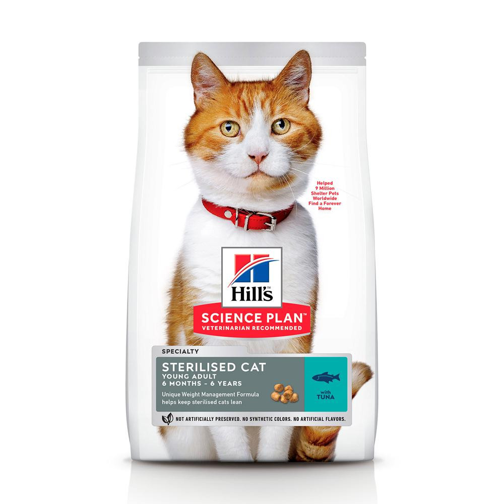 Hill's Science Plan Feline Young Adult Sterilised Tuna 1,5 кг (604126) - зображення 1