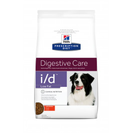   Hill's Prescription Diet Canine I/D Digestive Care Low Fat 1,5 кг (605876)