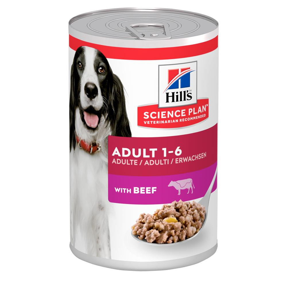 Hill's Science Plan Adult Beef 370 г (604223) - зображення 1