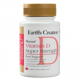 Earth's Creation Vitamin D 2000 IU 100 softgels