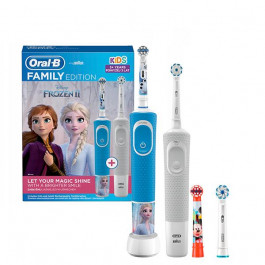 Oral-B D100 Kids Frozen 2 Family Edition 4 насадки