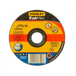 Stanley Круг отрезной по алюминию STANLEY, O = 115 х 22 мм, h = 1,6 мм