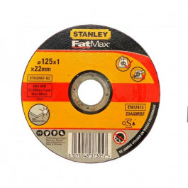 Stanley Круг отрезной по металлу / нержавейке STANLEY: O = 125 х 22мм, h = 1 мм