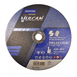 Norton Диск отрезной по металлу и нержавеющей стали &apos; VULCAN&apos; O = 230 х 22,2 мм t = 2.5 мм