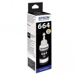 Epson C13T66414A Black для Epson L312, L350, L355, L362, L366, L456, L550, L555, L1300