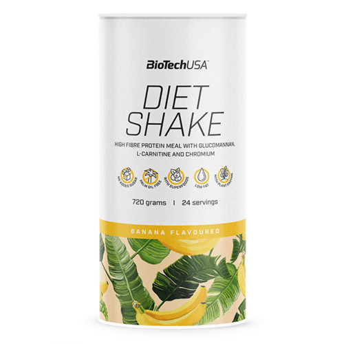 BiotechUSA Diet Shake 720 g /24 servings/ Banana - зображення 1