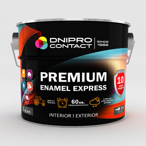 Дніпро-Контакт Premium Express графит 0,6 кг - зображення 1