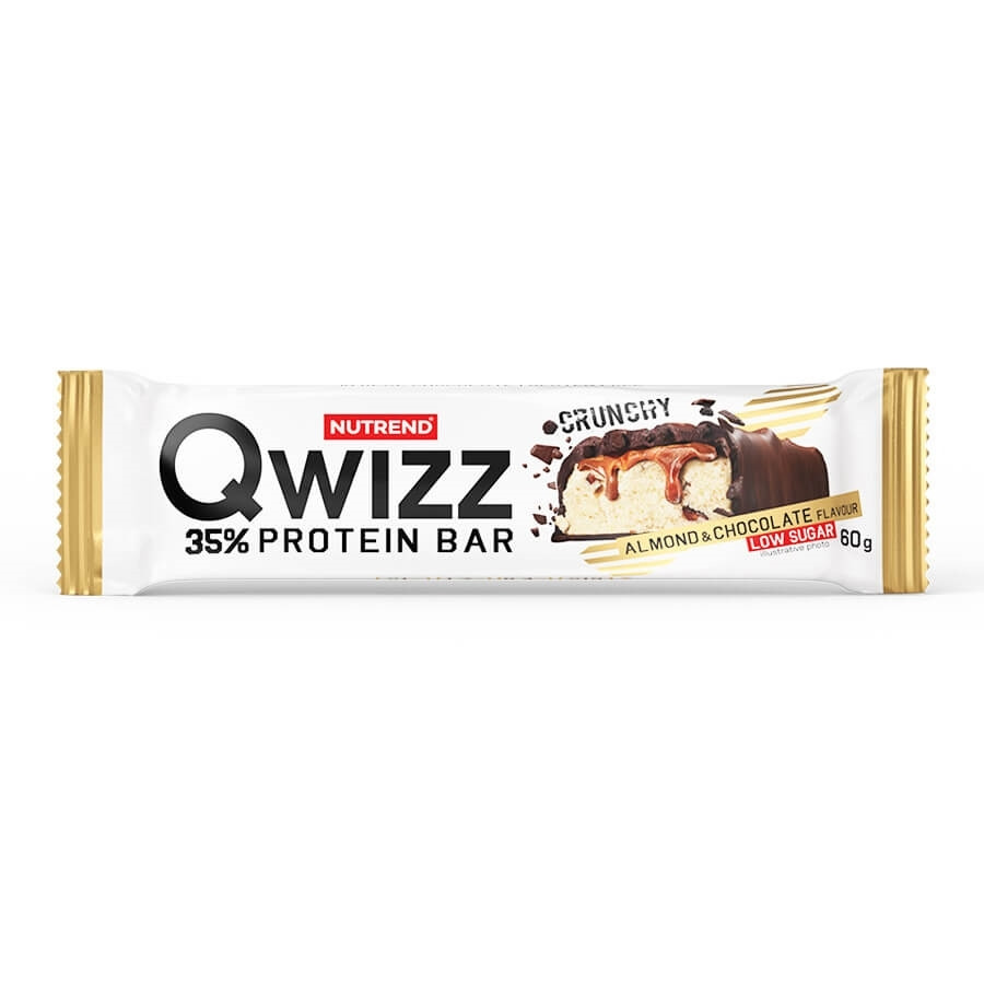 Nutrend Qwizz Protein Bar 60 g Almond Chocolate - зображення 1