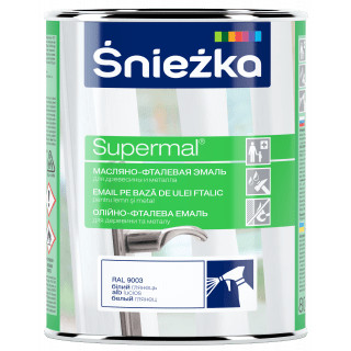 Sniezka Supermal малиновый матовый (RAL 3000) 0,8 л - зображення 1