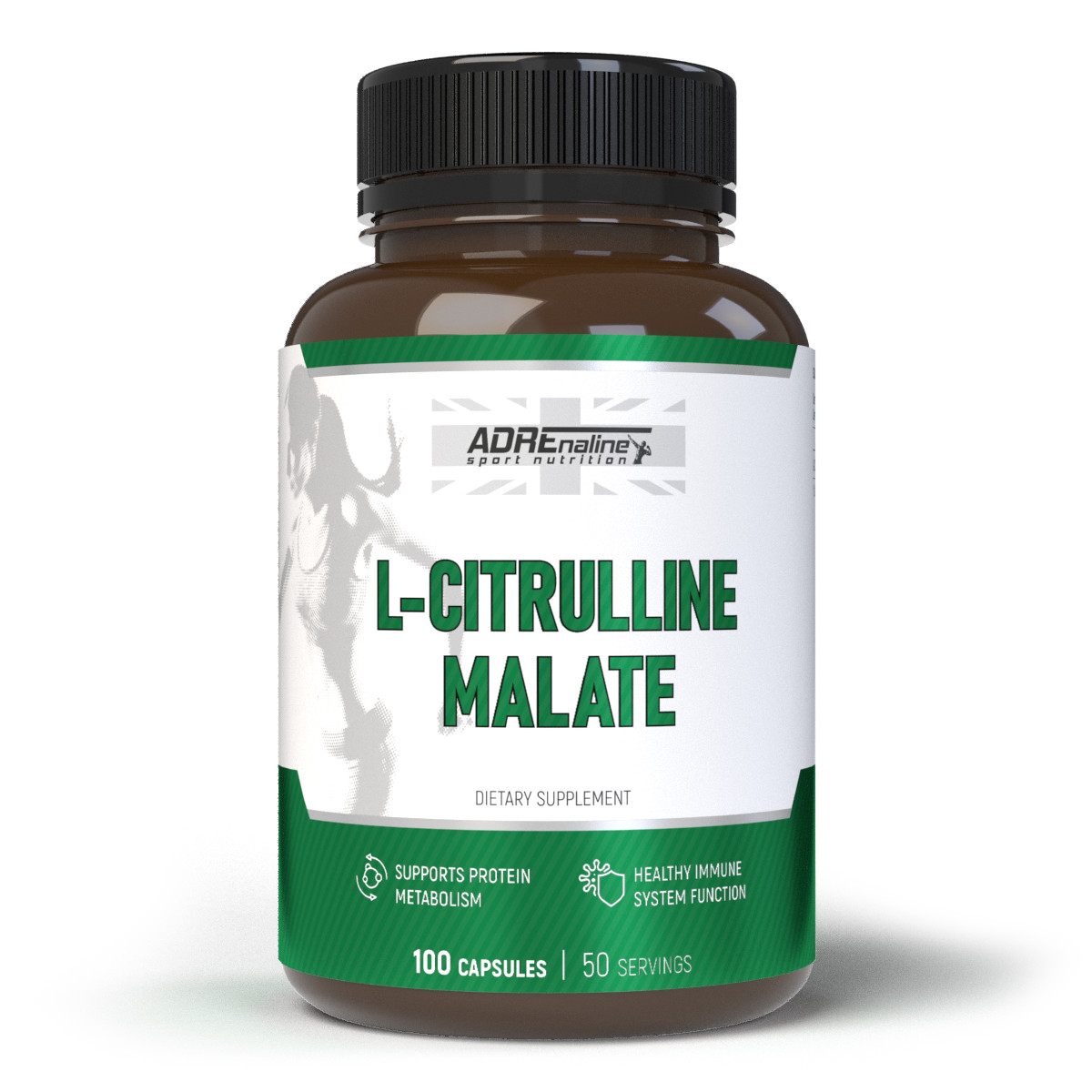 Adrenaline Sport Nutrition L-Citrulline Malate 100 caps /50 servings/ - зображення 1