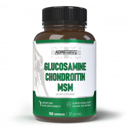 Adrenaline Sport Nutrition Glucosamine Chondroitin MSM 150 caps /37 servings/