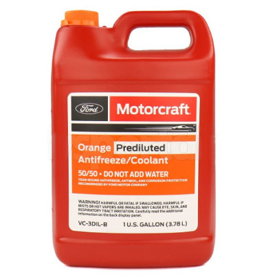 Ford Motorcraft Orange Prediluted Antifreeze Coolant VC-3DIL-B купити в ...