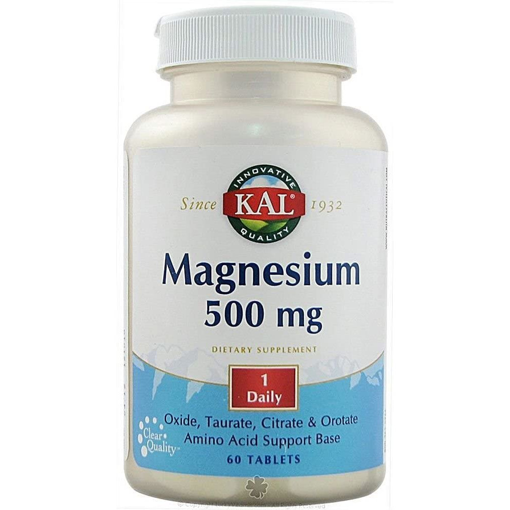 KAL Magnesium 500 mg 60 tabs - зображення 1