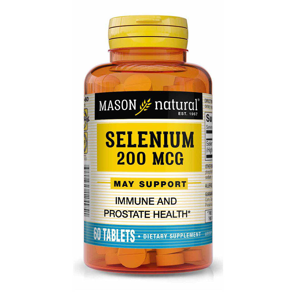 Mason Natural Selenium 200 mcg 60 tabs - зображення 1