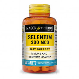 Mason Natural Selenium 200 mcg 60 tabs