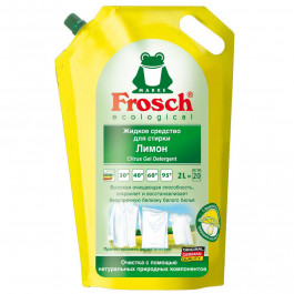 Frosch Жидкое средство для стирки Лимон 2 л (4009175112965)