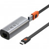 Baseus Steel Cannon Series USB-A Gigabit LAN Adapter (CAHUB-AD0G) - зображення 2