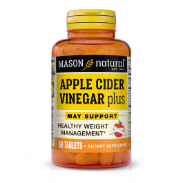 Mason Natural Apple Cider Vinegar Plus 60 tabs