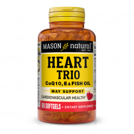 Mason Natural Heart Trio CoQ10, Vitamin E and Fish Oil 60 softgels