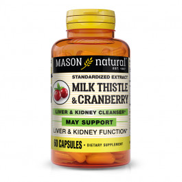 Mason Natural Milk Thistle/ Cranberry 60 caps