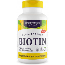 Healthy Origins Biotin /Vitamin B7/ 10,000 mcg 150 caps