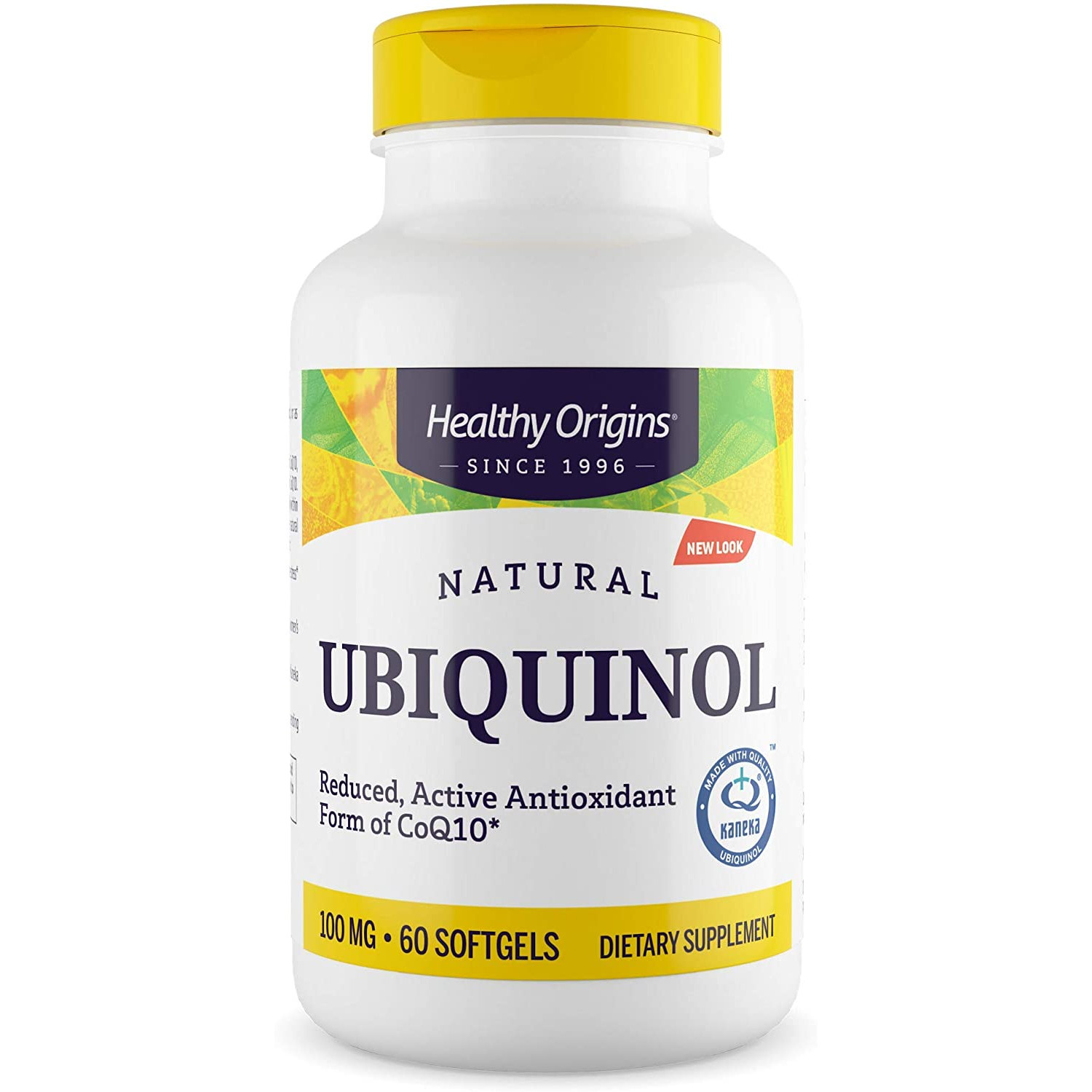 Healthy Origins Ubiquinol 100 mg /Active form of CoQ10/ 60 softgels - зображення 1