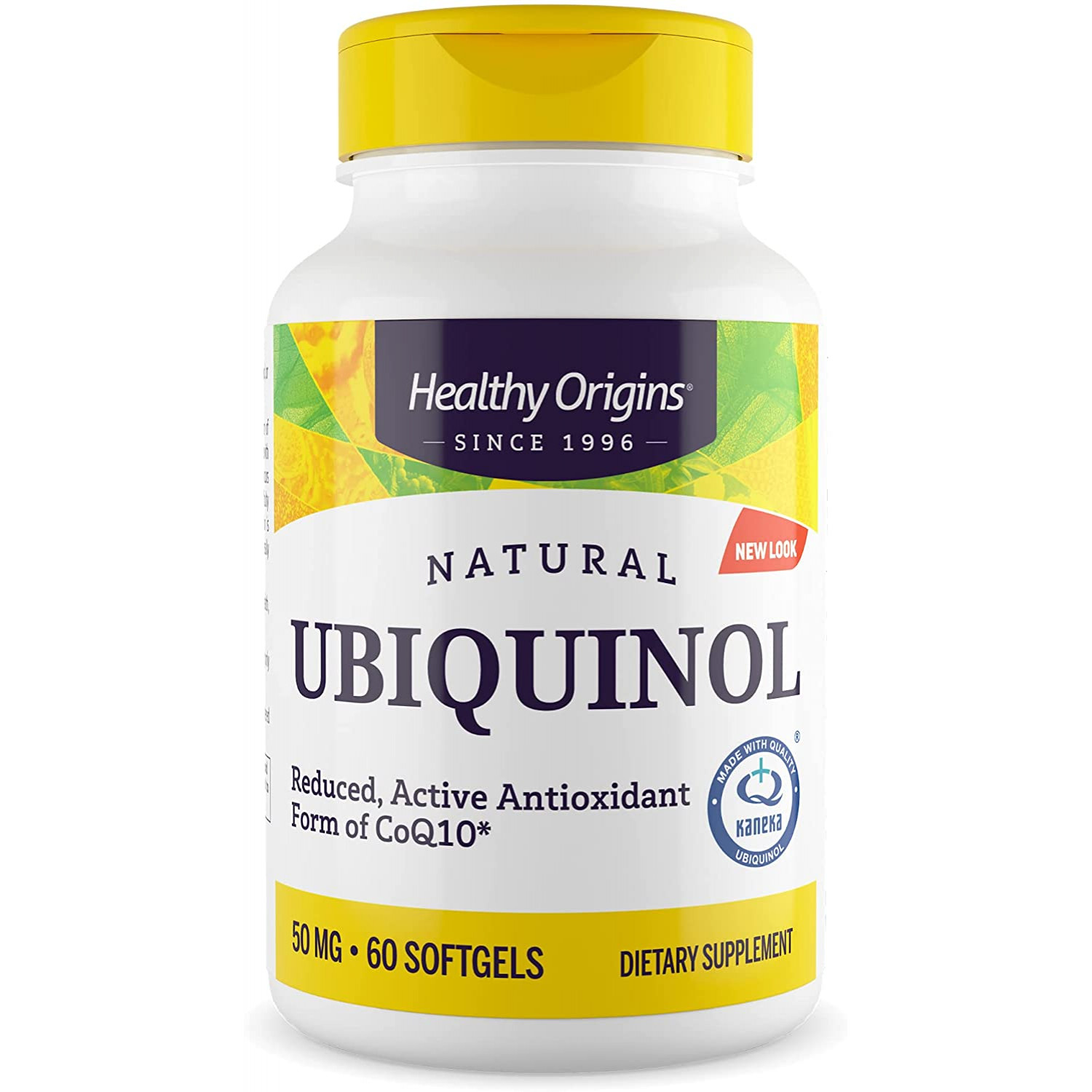 Healthy Origins Ubiquinol 50 mg /Active form of CoQ10/ 60 softgels - зображення 1