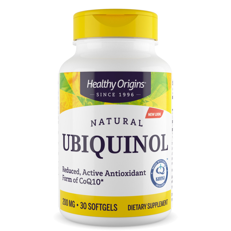 Healthy Origins Ubiquinol 200 mg /Active form of CoQ10/ 30 softgels - зображення 1