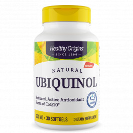 Healthy Origins Ubiquinol 200 mg /Active form of CoQ10/ 30 softgels