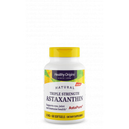 Healthy Origins Astaxanthin Triple Strength 12 mg 60 softgels