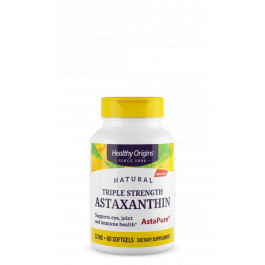   Healthy Origins Astaxanthin Triple Strength 12 mg 60 softgels