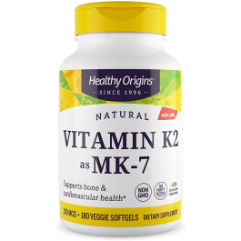 Healthy Origins Vitamin K2 as MK-7 100 mcg 180 softgels